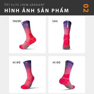 Tất bóng rổ NBA Elite Crew Gradient