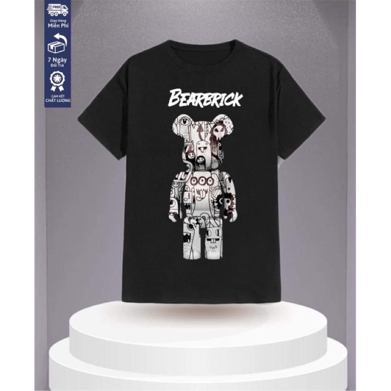 Áo thun ADLVxBearBrick