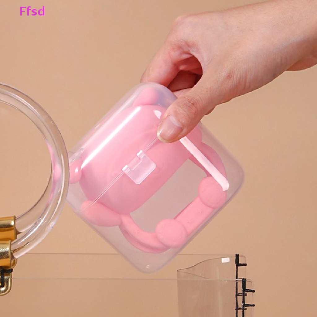 Găng Tay Silicone Hình Gấu Chống Rách Cho Bé ​Đồ Chơi Gậy Ngậm Mát Xa Chống Cắn Chuyên Dùng Cho Bé Mọc Răng