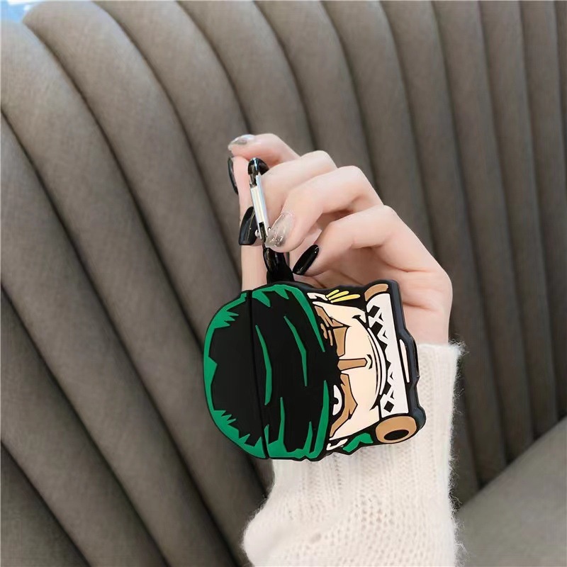 Vỏ ốp case đựng airpod pro 2 3 zoro 1185- chống bám bụi va đập, chất ốp mềm mại