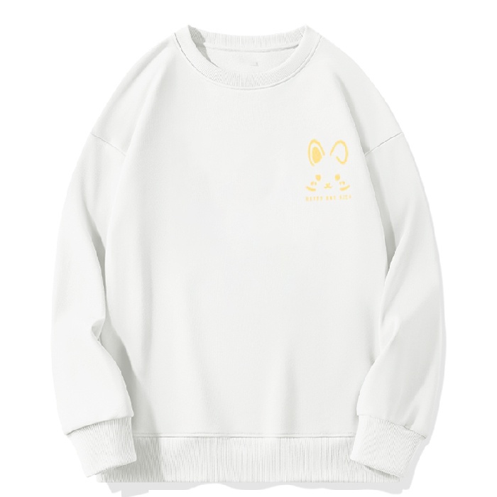 NRVP Áo Khoác Thể Thao Tay Dài Dáng Rộng In Hình Thỏ Năm Mới 2023 Phong Cách Trung Hoa Hàn Quốc Cho Nữ