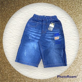 Combo 2 quần jean lửng bé trai sz 27-31