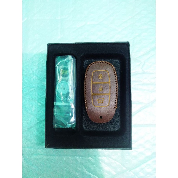 Bao da chìa khoá xe Huyndai i10, Elantra, Tucson , accent 2022
