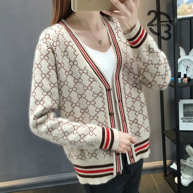 Áo len cardigan gucci