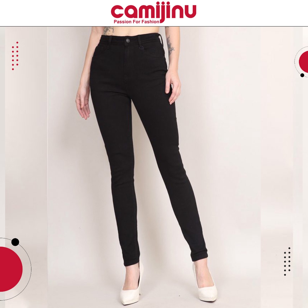 Quần Jeans Nữ Skiny Trơn Trắng