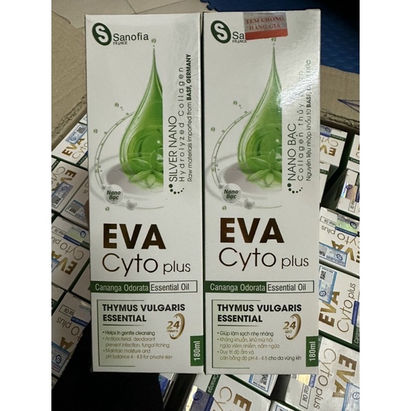 Dung dịch vệ sinh phụ nữ eva cyto plus mua 10 tặng 1