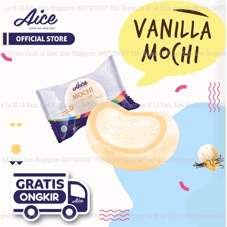 Hoả Tốc Hà Nội Kem Aice Mochi Hadilao Vani - Nhập Khẩu 100%