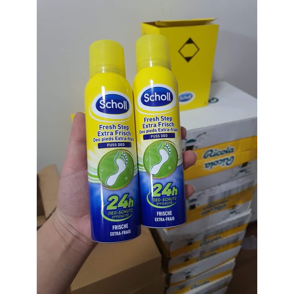 Xịt Chân, Xịt Giầy Scholl, 150ml, Hàng Đức