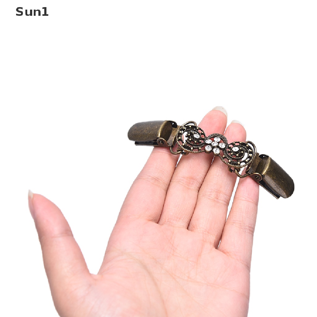 Sun1 > Kẹp Giữ Khăn Choàng / Áo Khoác Cardigan Phong Cách Retro Dành Cho Nữ