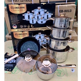 Bộ Nồi 6 Món Engelberg technology Đức Cao Cấp