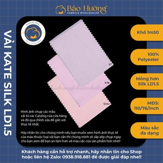 Vải Kate Silk Lạc Đà _  Khổ 1m50 _ Phần E