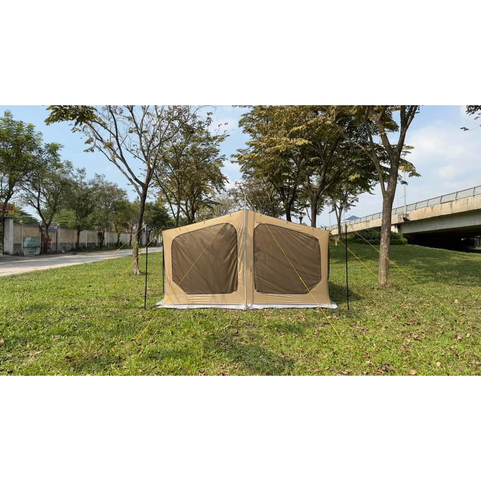 Màn hình trung tâm, Lều trung tâm, mái che