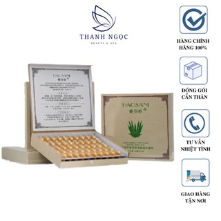 Viên hút chì thải độc tố HAOSANI hộp 100 viên chính hãng