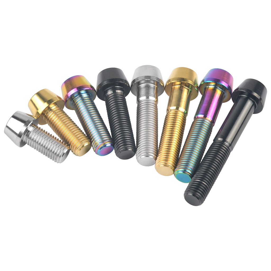 Ốc vít titan WANYIFA M10X20-100mm DIN912 tiêu chuẩn cho kẹp phanh xe mô tô