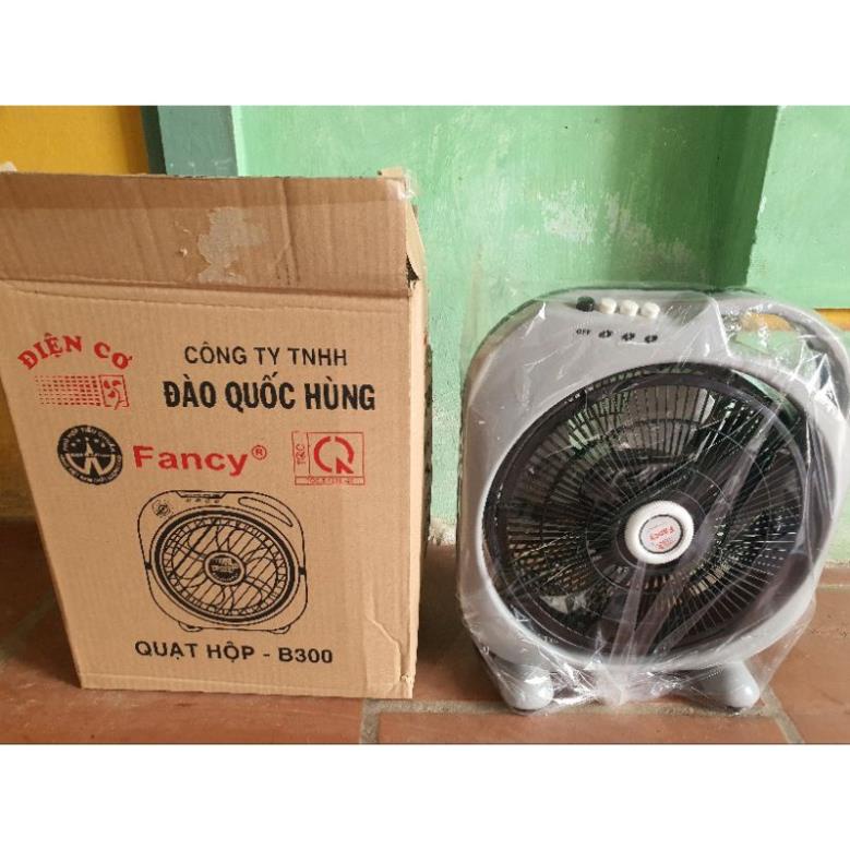 QUẠT HỘP TẢN GIÓ FANCY MODEL: B- 300 SIZE (BẢO HÀNH 12 THÁNG