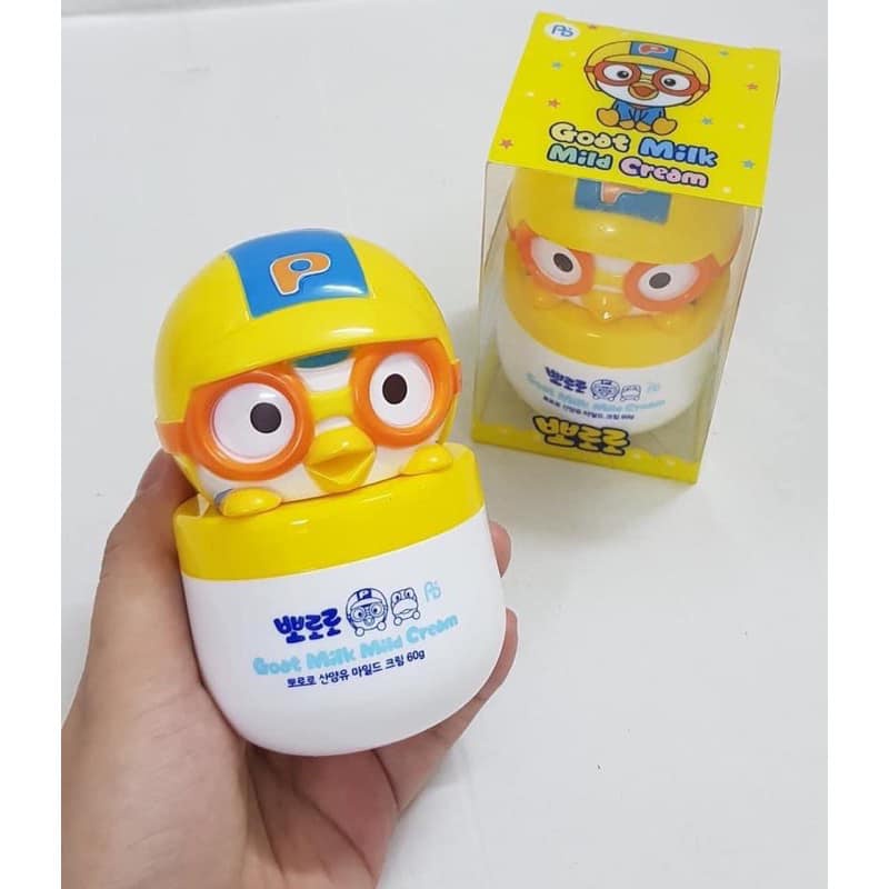Kem dưỡng ẩm sữa dê Pororo Goat Milk Cream Hàn Quốc 60g
