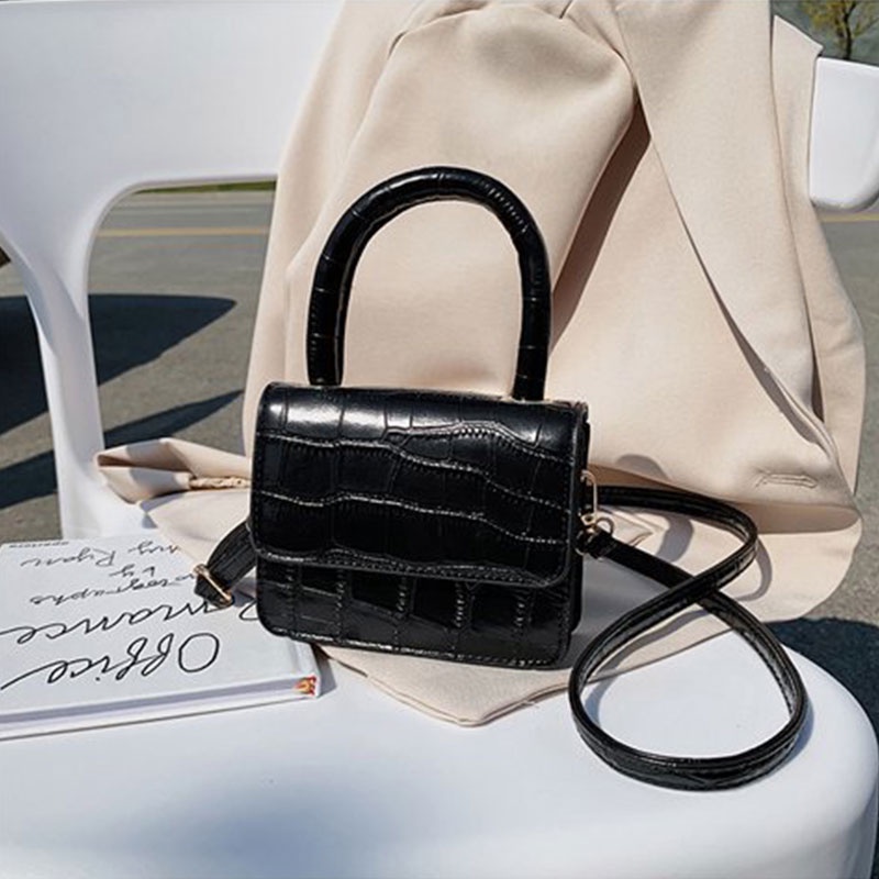 MISCHA Túi Đeo Chéo Vai Bằng Da PU Thời Trang Sành Điệu Cho Nữ