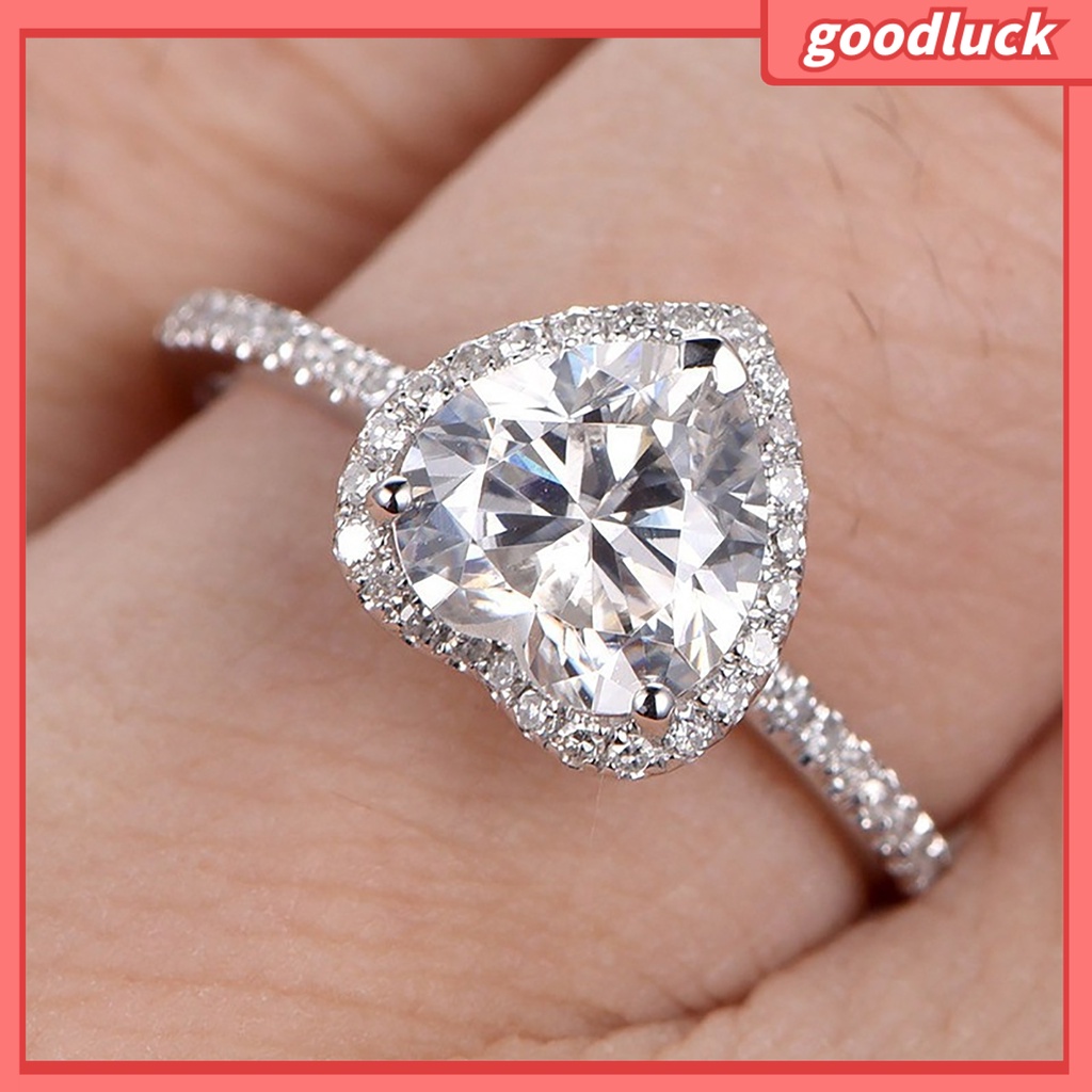 [Hàng Có Sẵn] Nhẫn Cưới Sáng Tạo Đẹp Mắt Cho Nữ