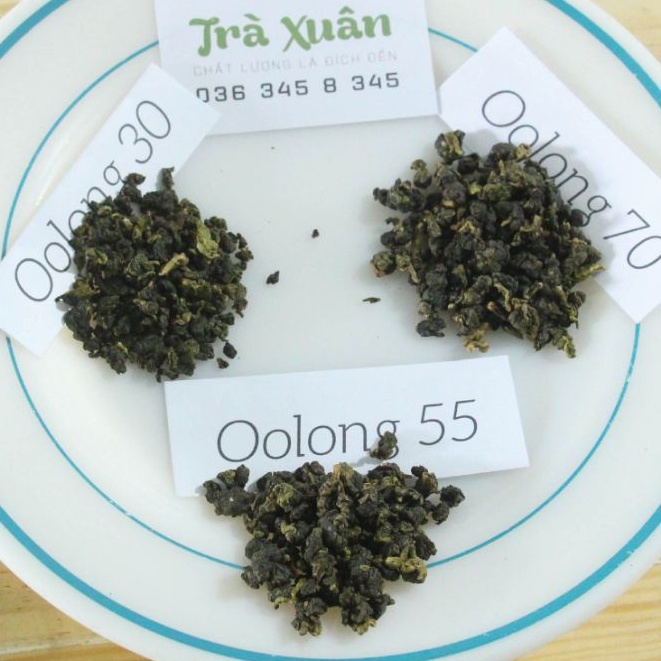 Trà oolong (ô long) gói 100g do người Hoa sản xuất
