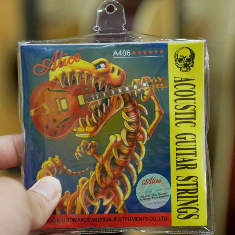 Dây đàn Guitar Acoustic Alice A406 siêu rẻ