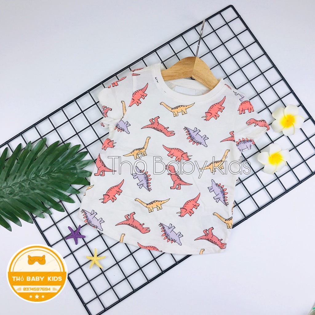 [15-20KG}Áo thun ngắn tay bé gái xuất dư old navy, mềm mát, thấm hút mồ hôi thỏ baby kids