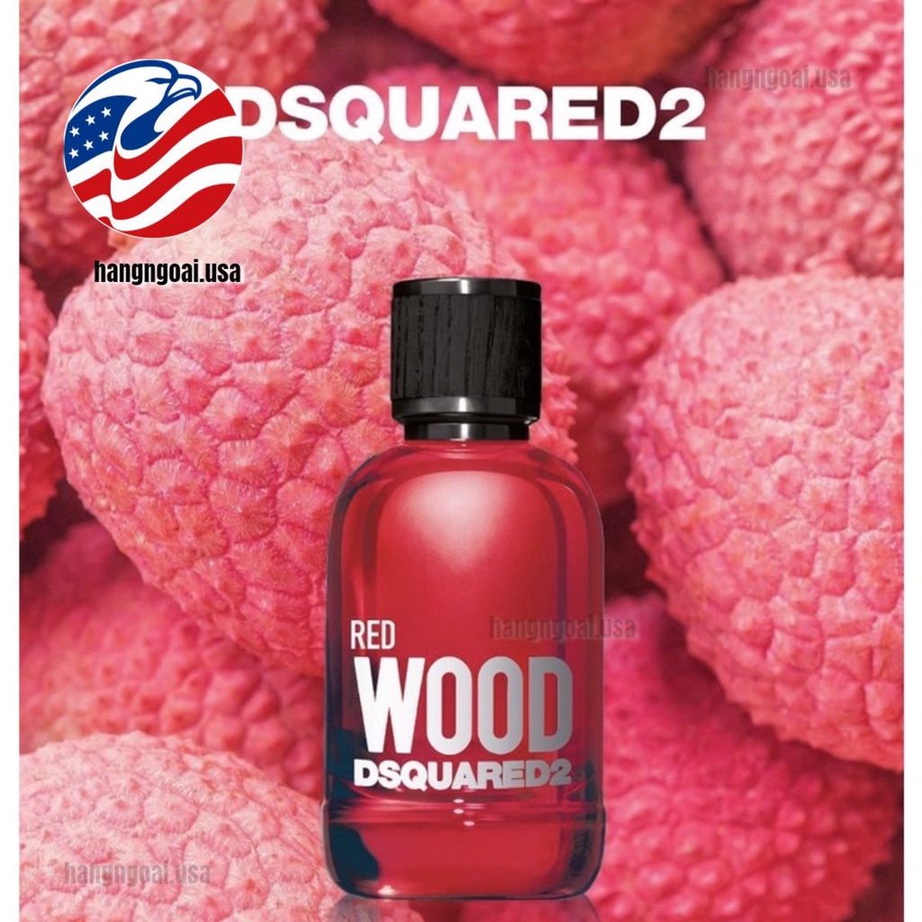 Nước hoa Dsquared2 Wood Red 100ml  - [ Hàng ngoại┊ 𝓤𝓢𝓐 ]