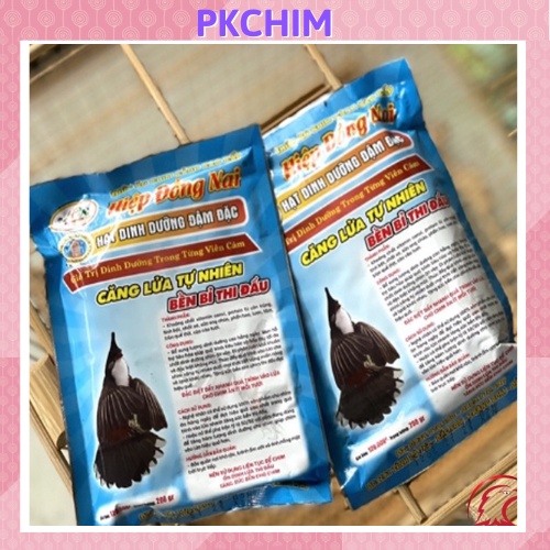 Cám hiệp đồng nai Pkchim cám hạt dinh dưỡng đậm đặc chào mào phụ kiện chim cảnh