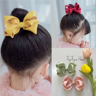 Kẹp tóc nơ xinh 2 tầng cho bé gái