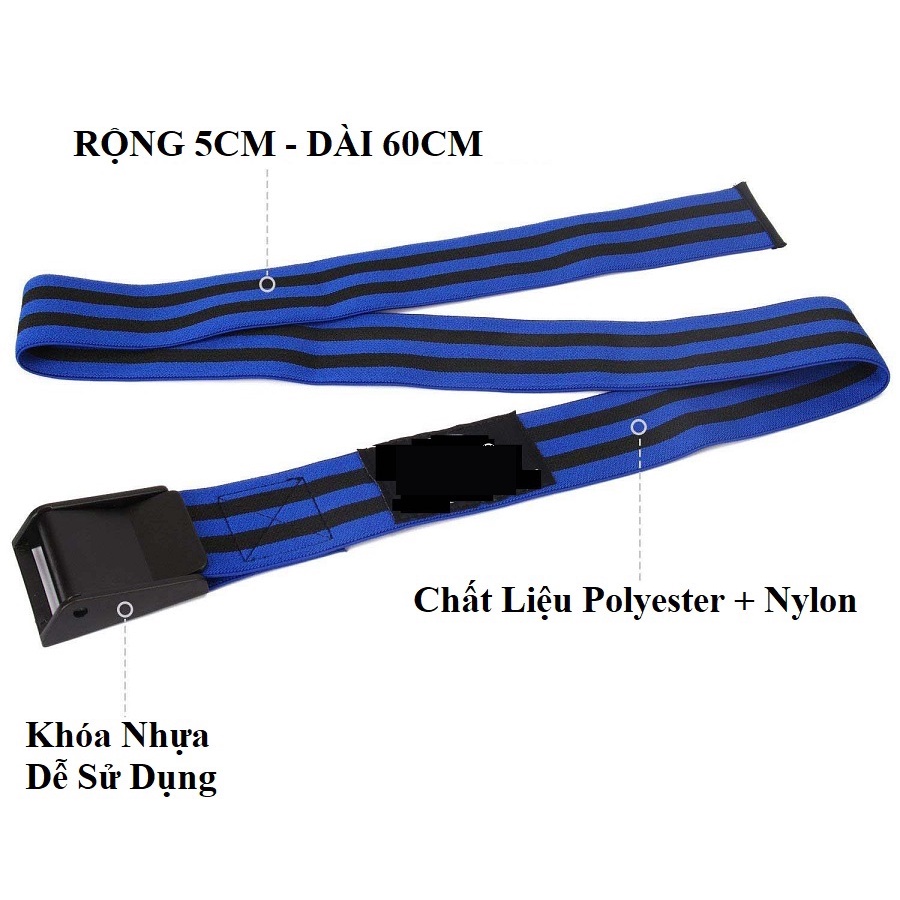 Dây Quấn Hỗ Trợ Tập Bắp Tay Band BFR , Hạn Chế Lưu Lượng Máu