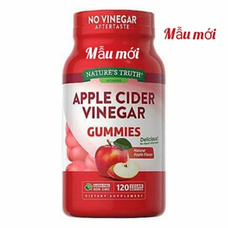 Kẹo Dẻo Giấm Táo Apple Cinder Vinegar Giảm Cân, Đẹp Da