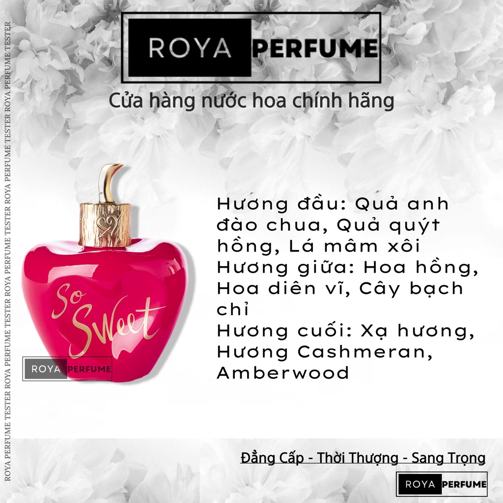 -𝑹𝑶𝑱𝑨- Nước Hoa Nữ Lolita Lempicka So Sweet EDP -𝑹𝑶𝑱𝑨-