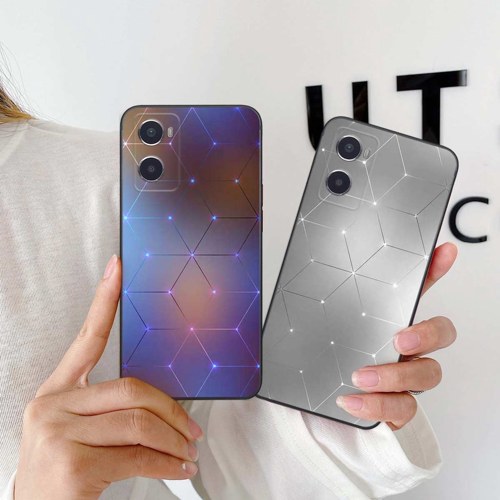 Ốp lưng Oppo A96 hình họa tiết thương hiệu thời trang cao cấp