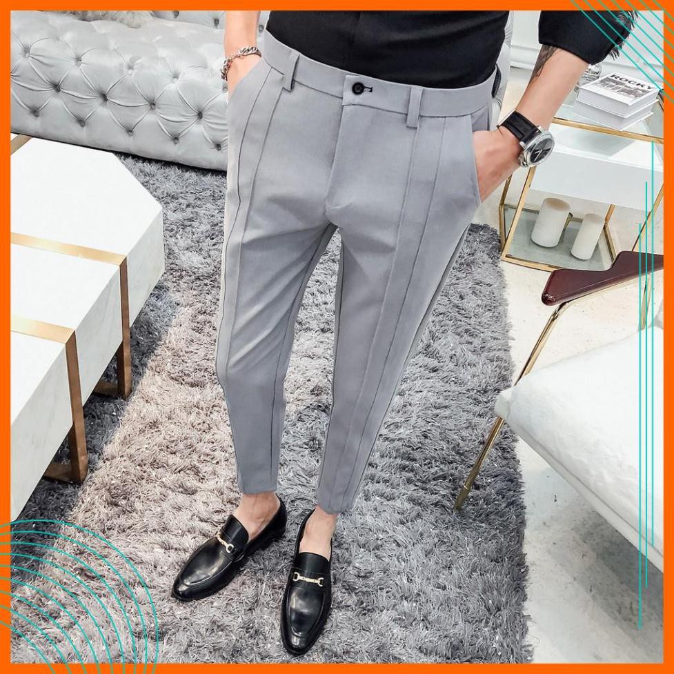 Quần tây nam công sở chất vải tuyết mưa cao cấp không nhăn