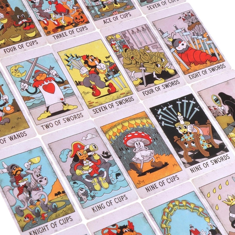 Bộ Bài Tarot Phiên Bản Bí Ẩn Đầy Đủ Phiên Bản Tiếng Anh Cho Bữa Tiệc Gia Đình