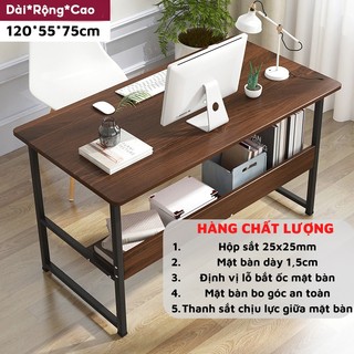 Bàn làm việc, bàn học thiết kế hiện đại dành cho học sinh, sinh viên tiện lợi lắp đặt dễ dàng