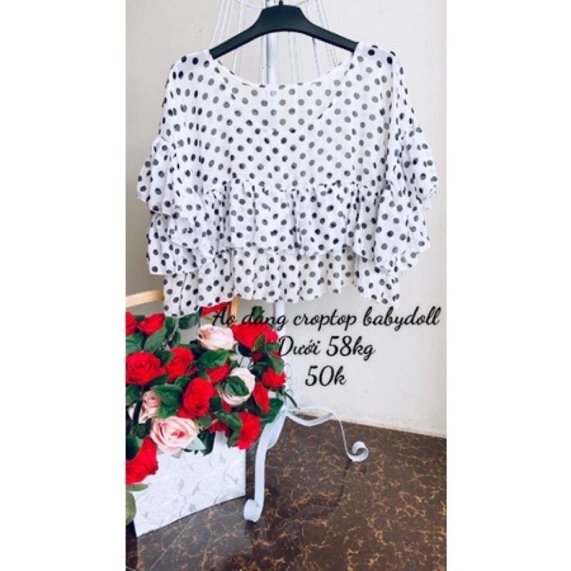 Áo vin dáng croptop