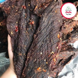 Thịt lợn Hun khói mường lò 500g ăn liền sấy có kèm chẳm chéo - AnAn đặc sản Tây Bắc