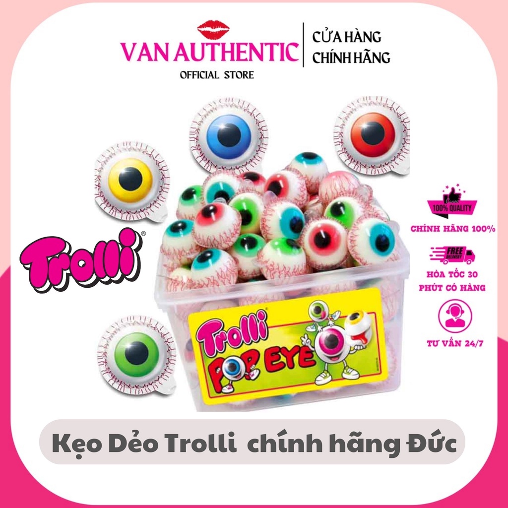 Kẹo Dẻo Trolli Pop Eye Đức