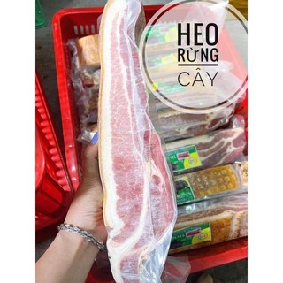 Ba rọi heo rừng 1kg.