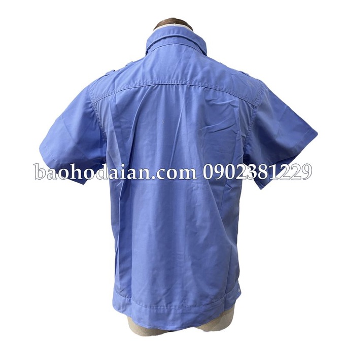 Áo bảo vệ nẹp bo budong kèm logo bảo vệ cơ quan