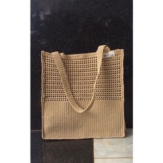Túi handmade 100% [hàng thủ công] Pull&Bear crochet bag