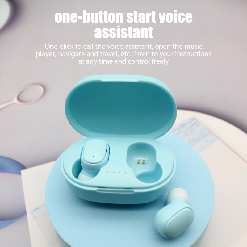 Tai Nghe Không Dây A6S TWS Bluetooth 5.0 Điều Khiển Âm Thanh Stereo Với Hộp Sạc Cho Điện Thoại Thông