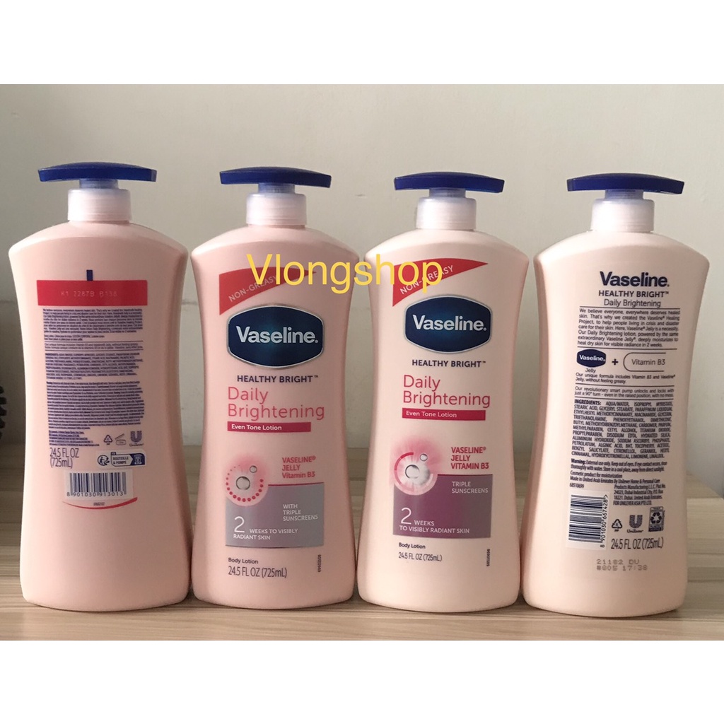 SỮA DƯỠNG THỂ VASELINE BODY LOTION