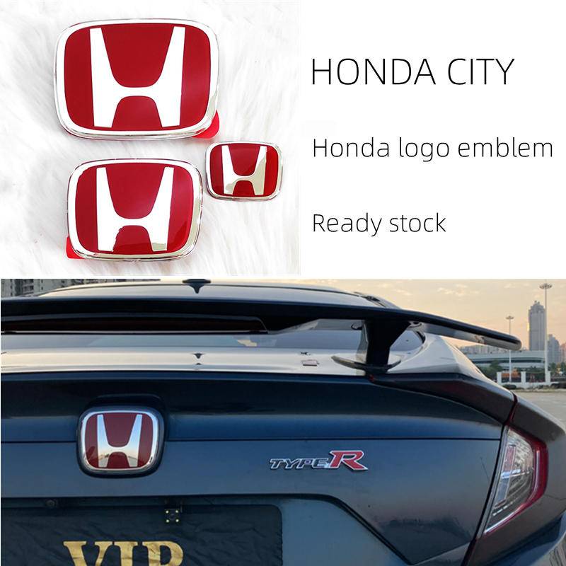 Phụ Kiện Trang Trí Xe Hơi Honda City GD GM GN RED logo sagisag