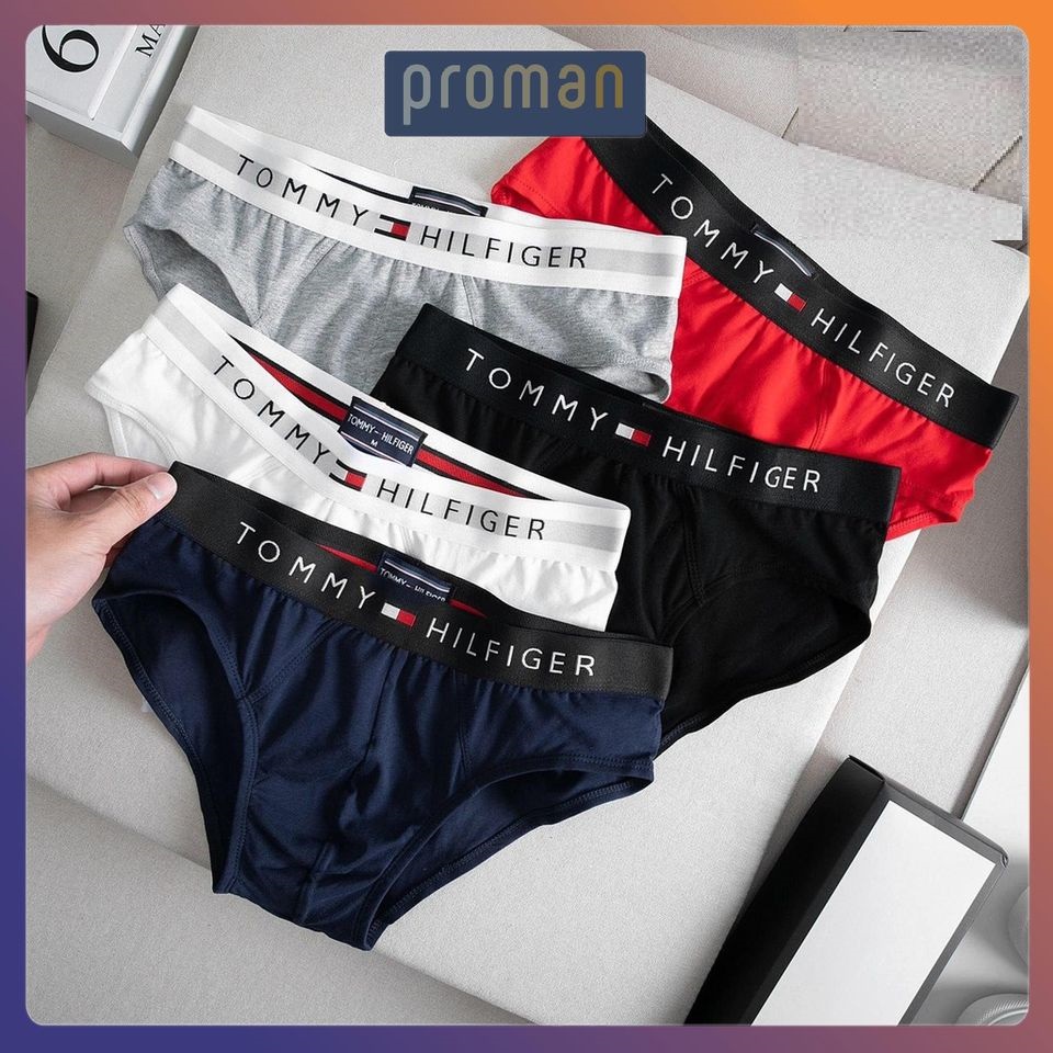Combo 5 Quần Lót Nam tam giác TOM.MY, Quần Sịp Nam tam giác Co Giãn 4 Chiều 43-85kg SC05 PROMAN