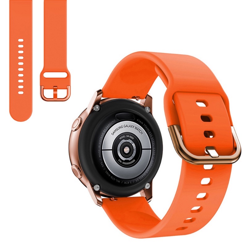 HUAWEI Dây Đeo 20mm / 22mm Thay Thế 4 / 5 pro 40mm 44mm 3 Gear S3 S4 42mm 46mm Cho Đồng Hồ Thể Thao Samsung Galaxy Watch Active