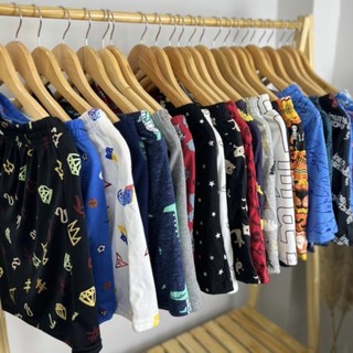 Quần ngủ nam Quần short đùi nam mặc nhà vải thun co giản mát mẻ đủ size nhiều màu