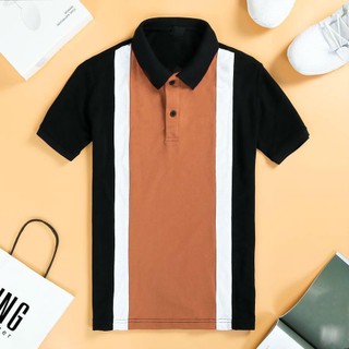 Áo Thun Nam 💖FREESHIP💖 Áo Thun Nam Polo Phối màu TĐ901 Thời Trang Nam Cao Cấp