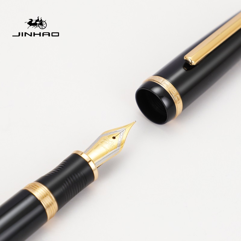 Bút Máy Penlab Jinhao X850 Ngòi Vừa Màu Vàng Kim Cho Ký Tên C7326