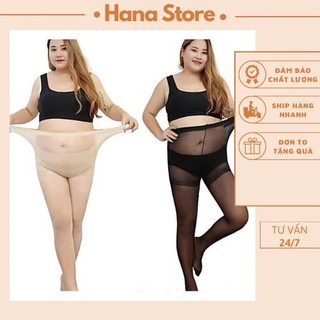 Quần tất giấy da chân nữ SK size to BigSize, cho người béo, bà bầu siêu bền chống xước co giãn tốt_LAYANA STORE
